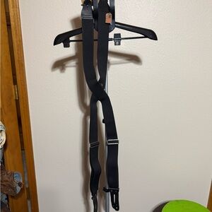 Classic Black Men's Suspenders